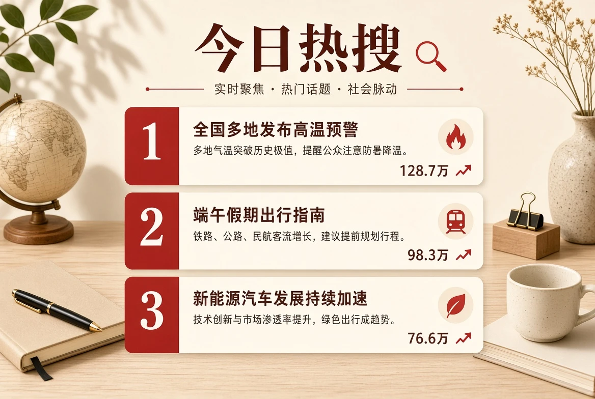 今日热搜公开资讯